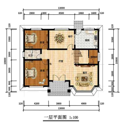 260平米二层欧式轻钢别墅