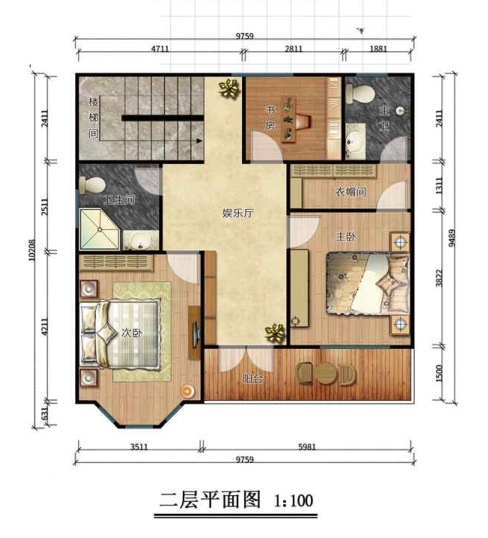 二层190平米冷弯薄壁轻钢房屋