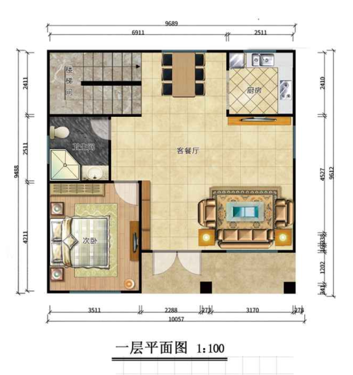 二层190平米冷弯薄壁轻钢房屋