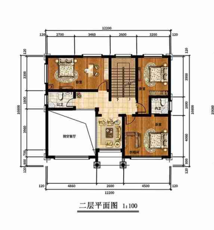三层359平米欧式轻钢别墅